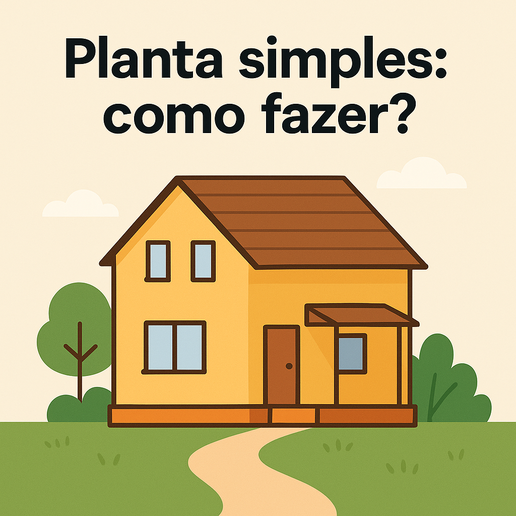 Planta Simples: Como Fazer? Guia Prático para Construir com Economia