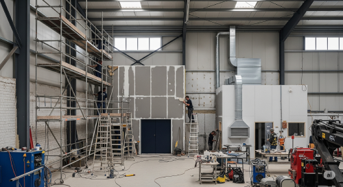 Reformar imóvel industrial para abrir empresa de Autoflame